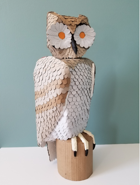 Daniel Twedt Cardboard Owl